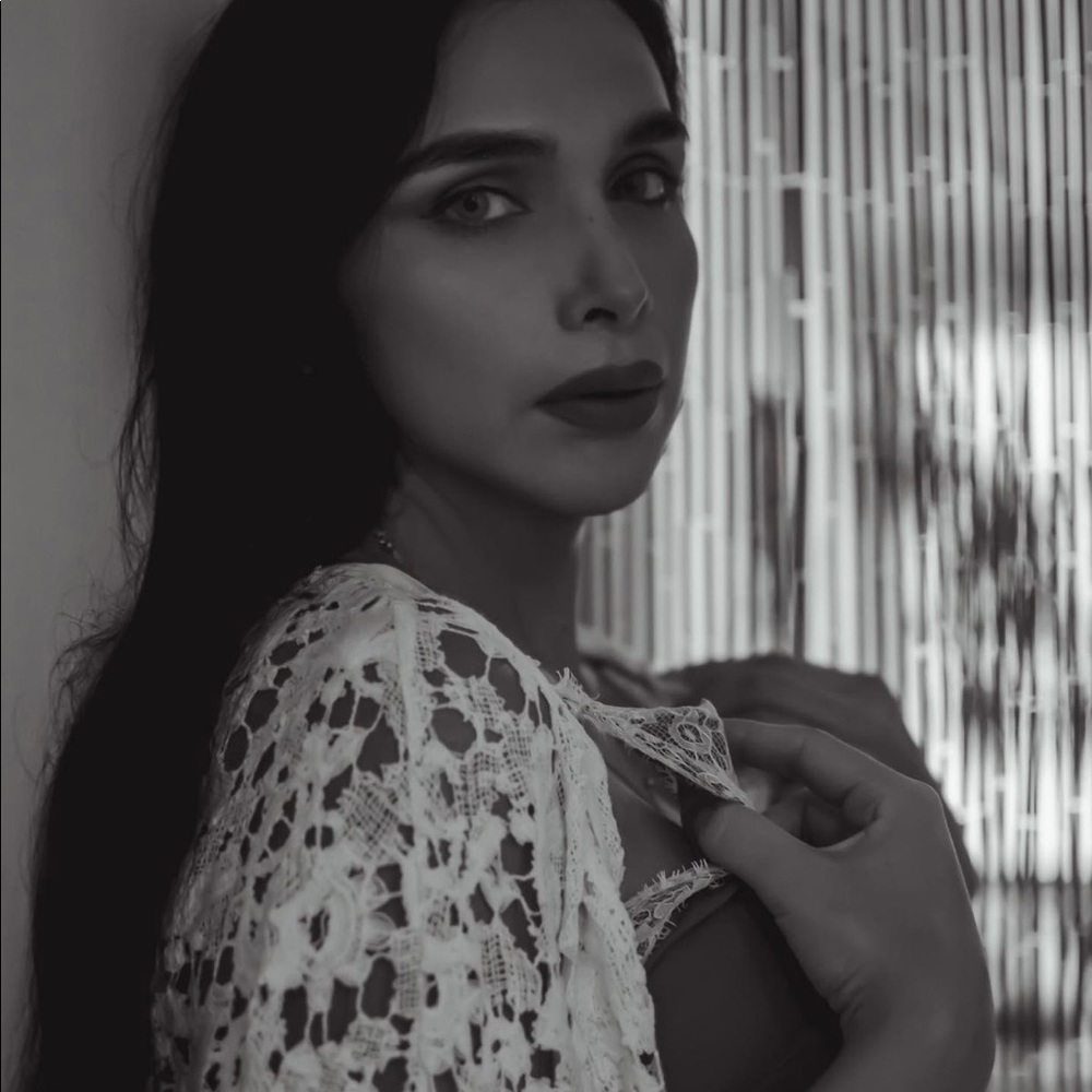 UO Out from Under Orange Satin & Lace Slip Dress - Picture 6 of 9